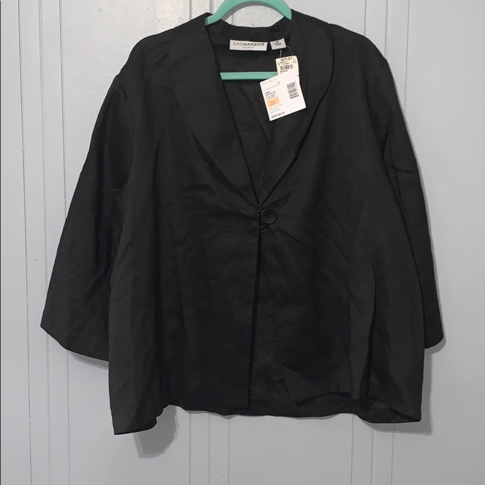 Sag Harbor 2X Black Blazer